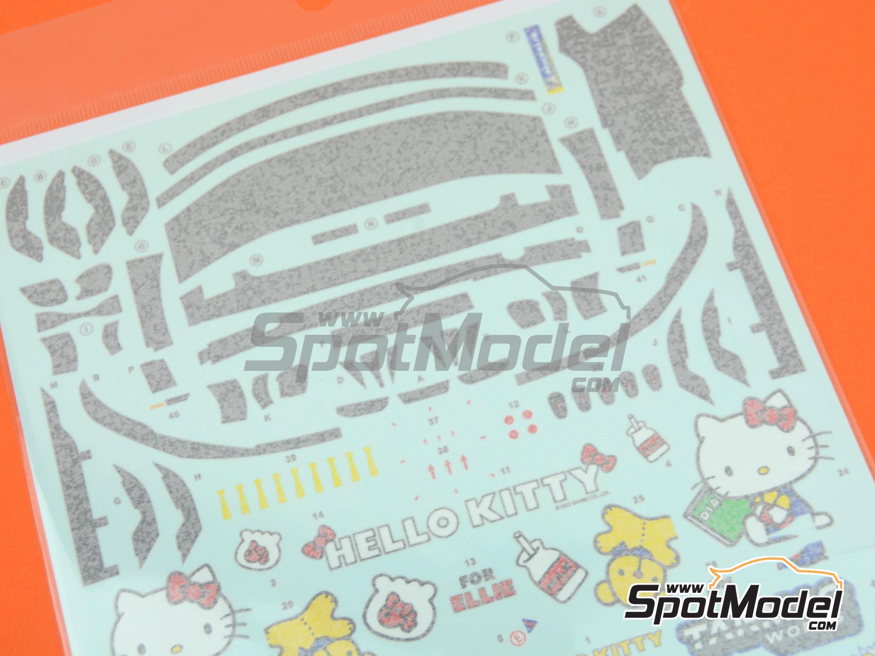 SK Decals SK24159: Marking / livery 1/24 scale - Audi R8 LMS Evo 